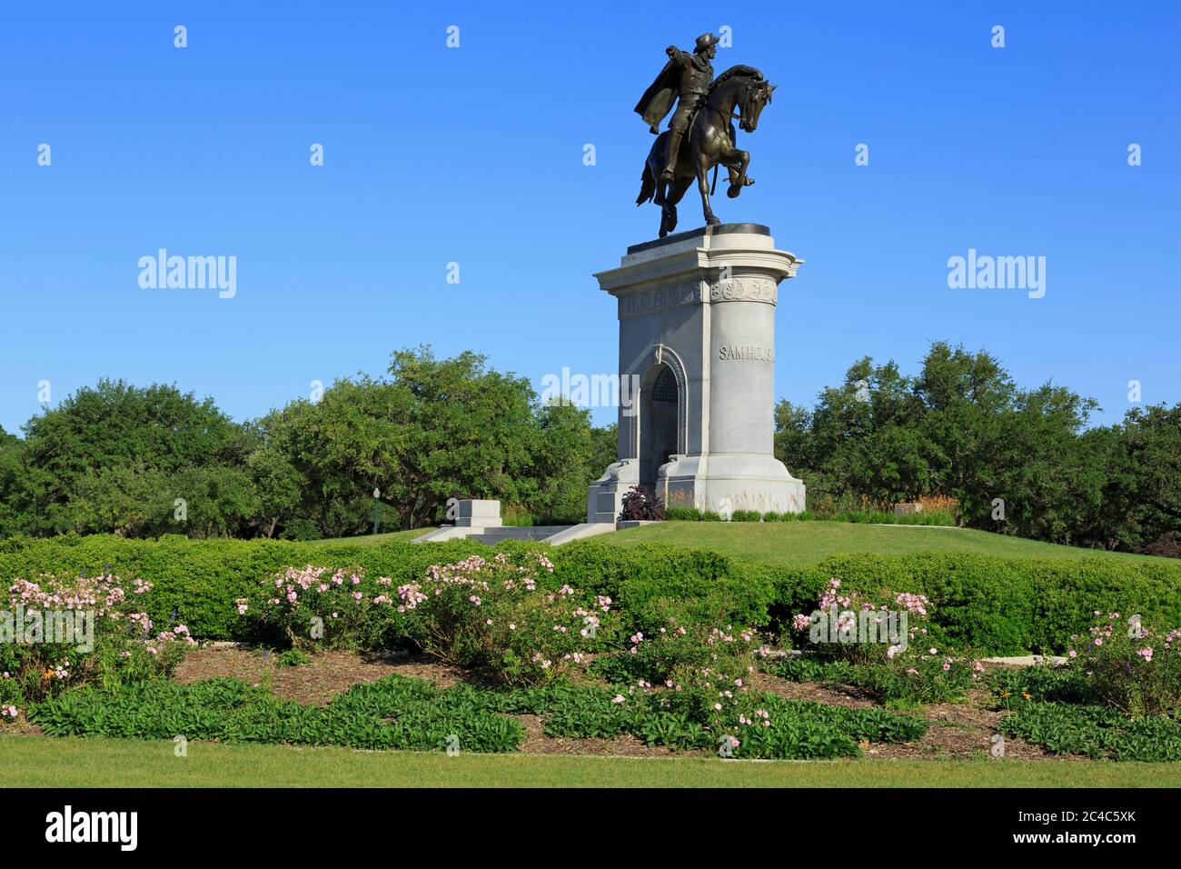 Sam Houston statue in Herman Park,Houston,Texas,USA Stock Photo Alamy