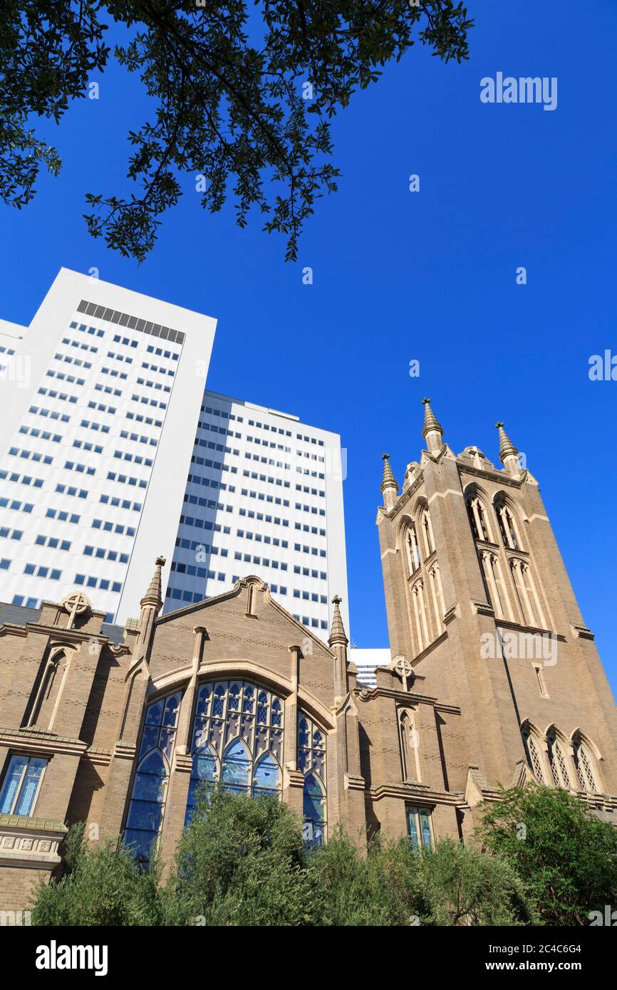 First United Methodist Church,Houston,Texas,USA Stock Photo