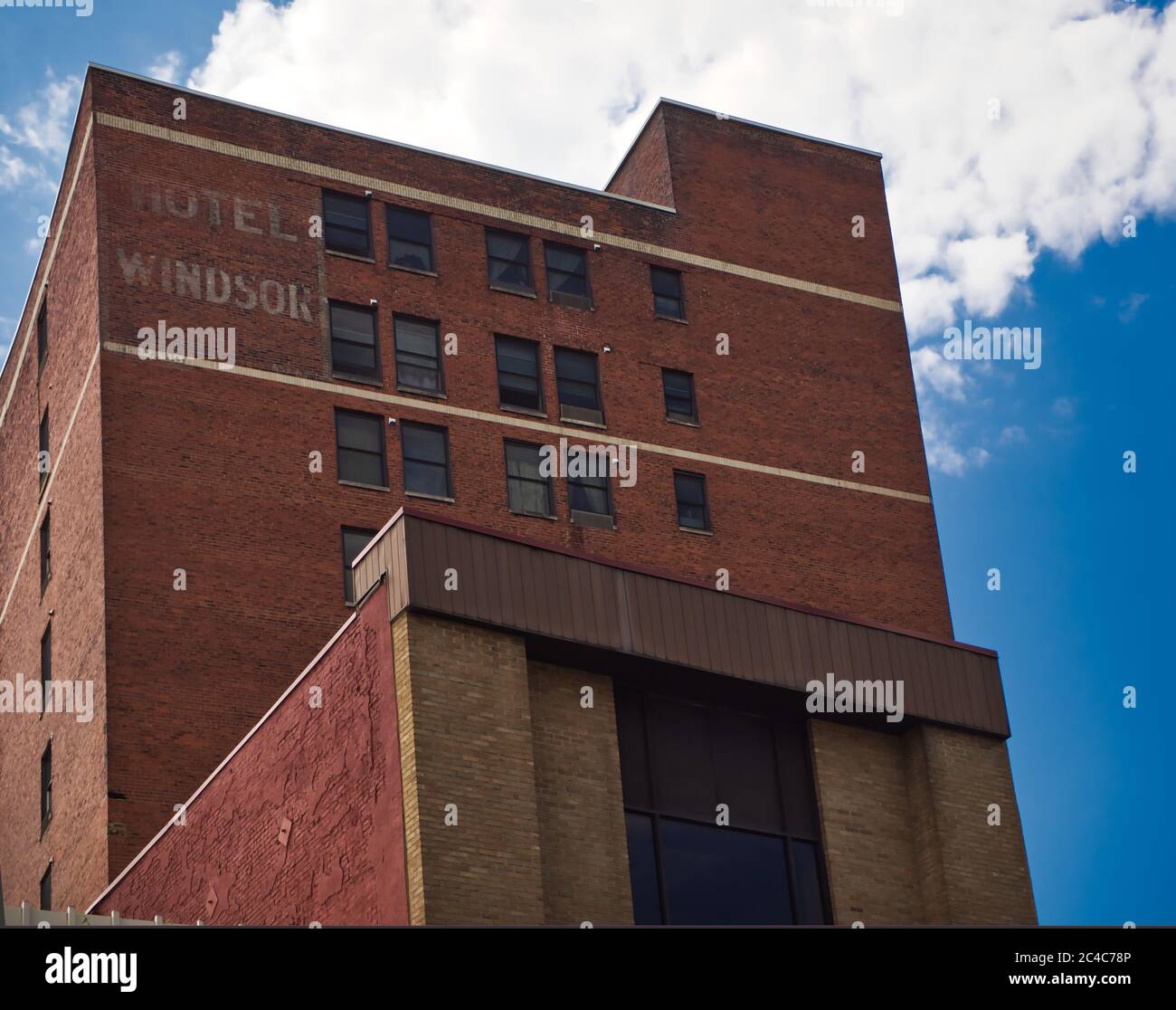 Windsor Hotel Building Wheeling, West Virginia USA Stock Photo Alamy