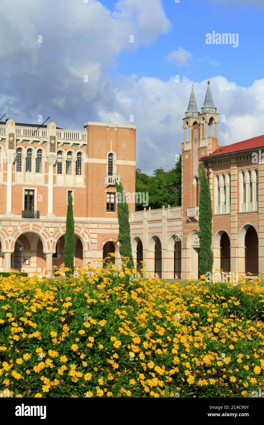 Rice University,Uptown District,Houston,Texas,USA Stock Photo Alamy