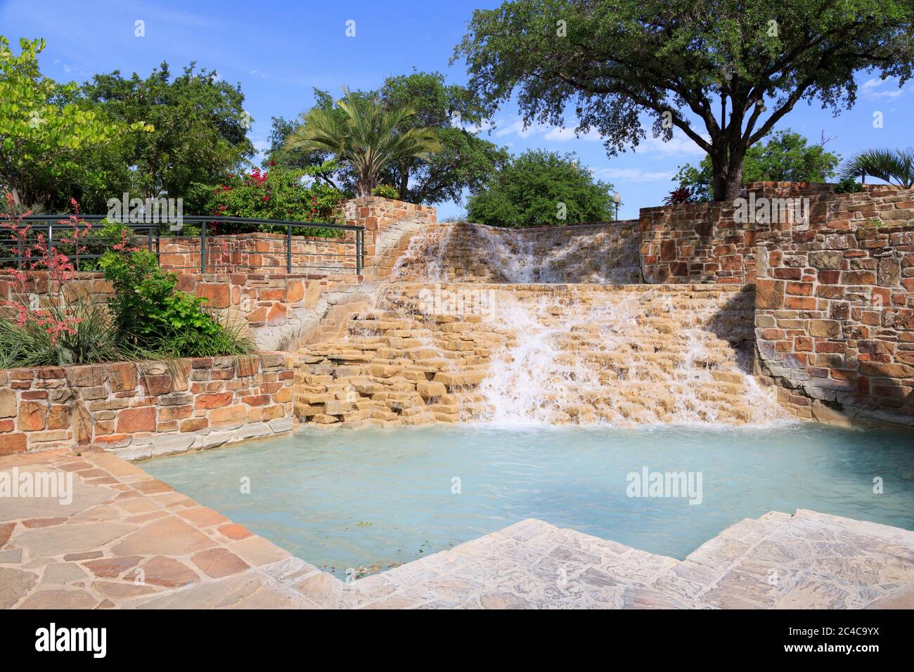 Fountain in HemisFair Park,San Antonio,Texas,USA Stock Photo Alamy