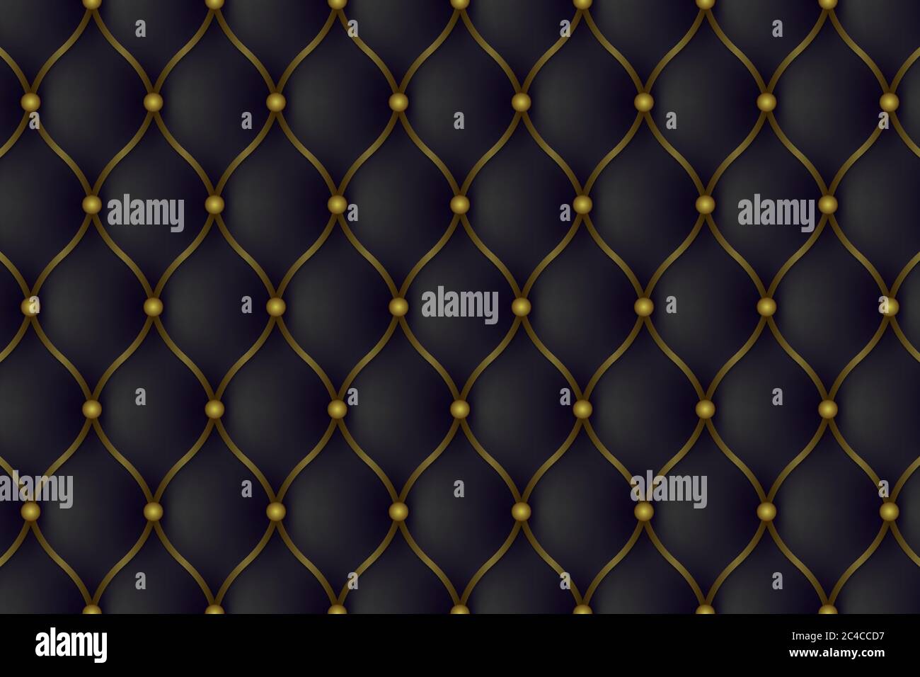 Luxury leather sofa background. Seamless pattern Stock Vector
