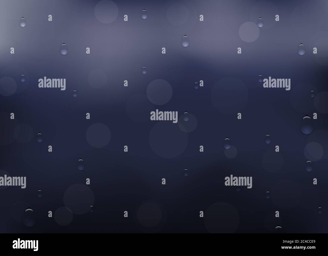 Rain drop on window. Bokeh background Stock Vector Image & Art - Alamy