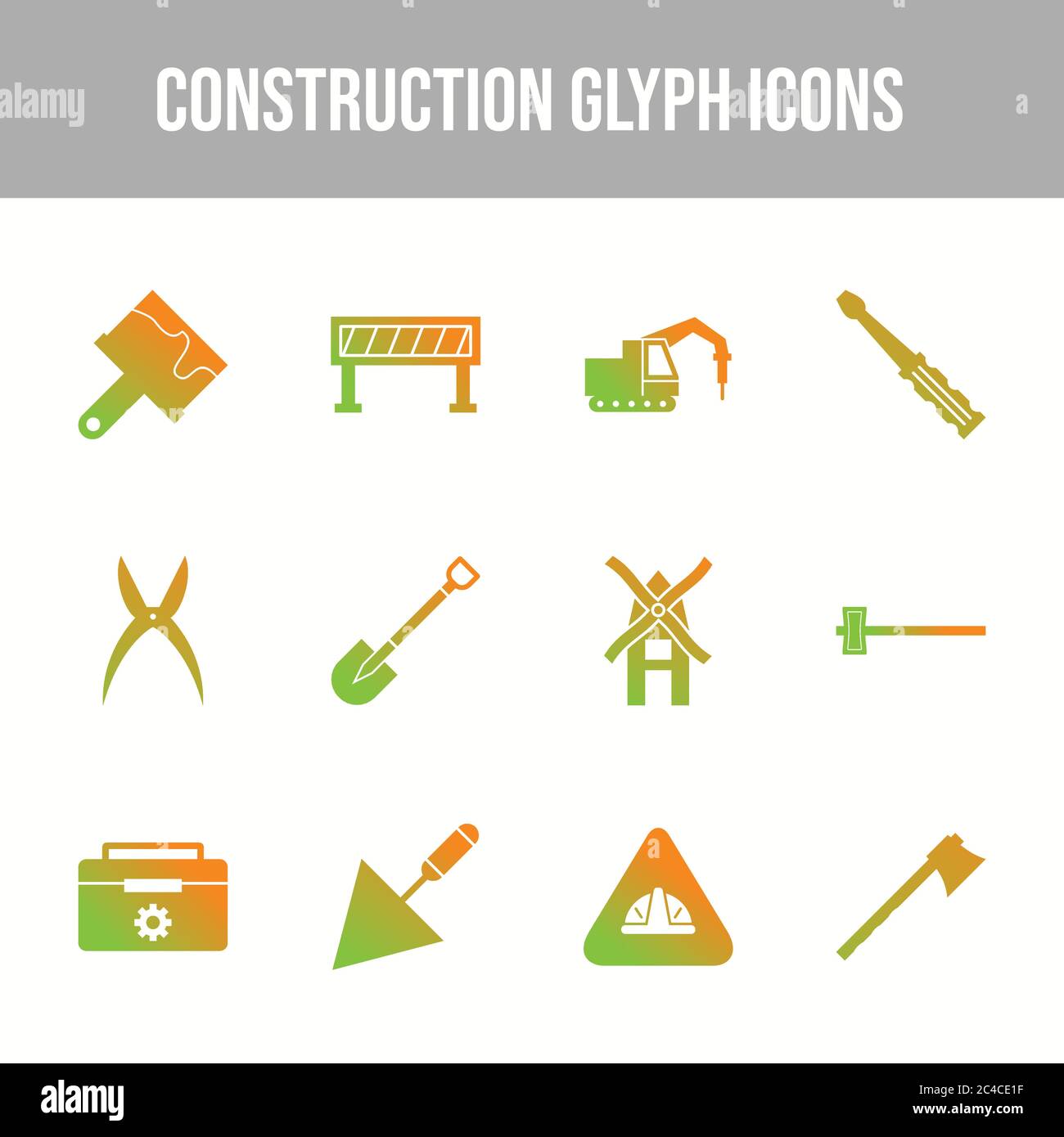 Beautiful Construction vector icon set Stock Vector Image & Art - Alamy