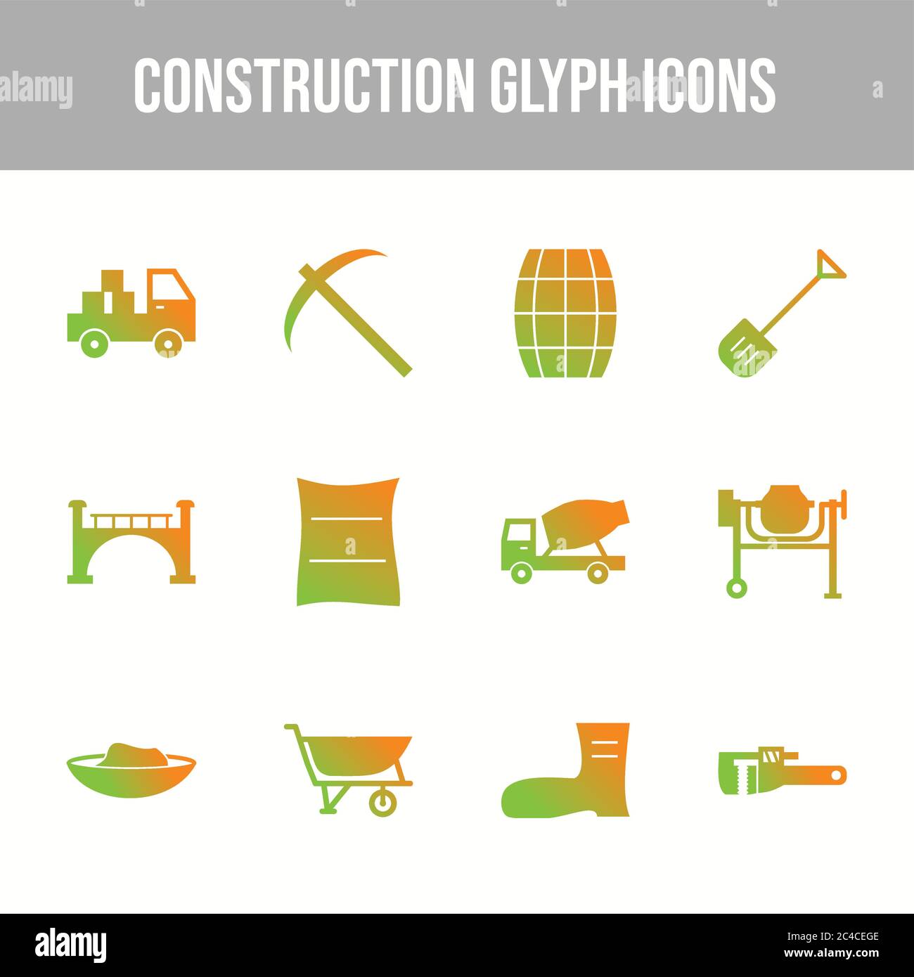 Beautiful Construction vector icon set Stock Vector Image & Art - Alamy