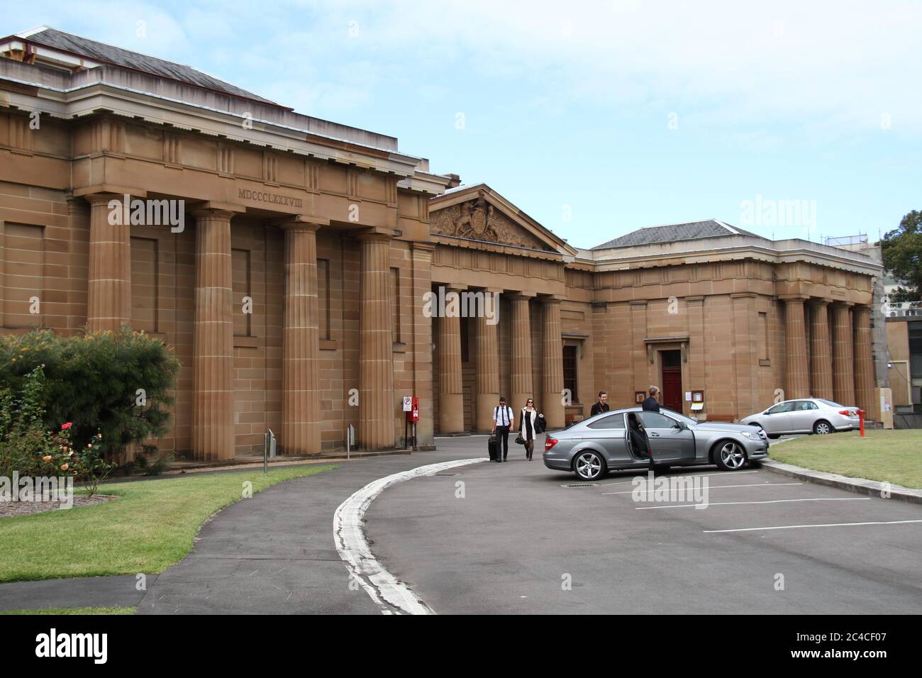 Darlinghurst Supreme Court at Taylor Square in Sydney. Stock Photo