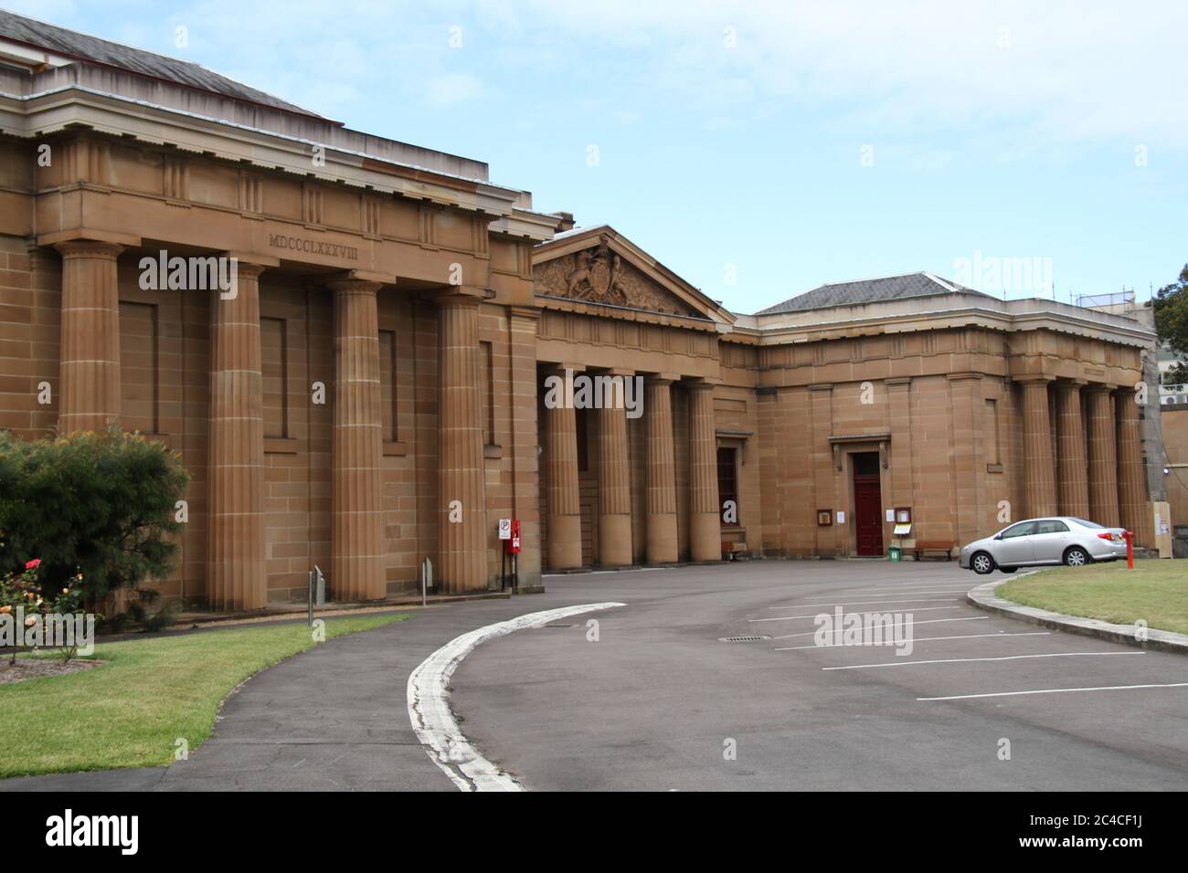 Darlinghurst Supreme Court at Taylor Square in Sydney. Stock Photo