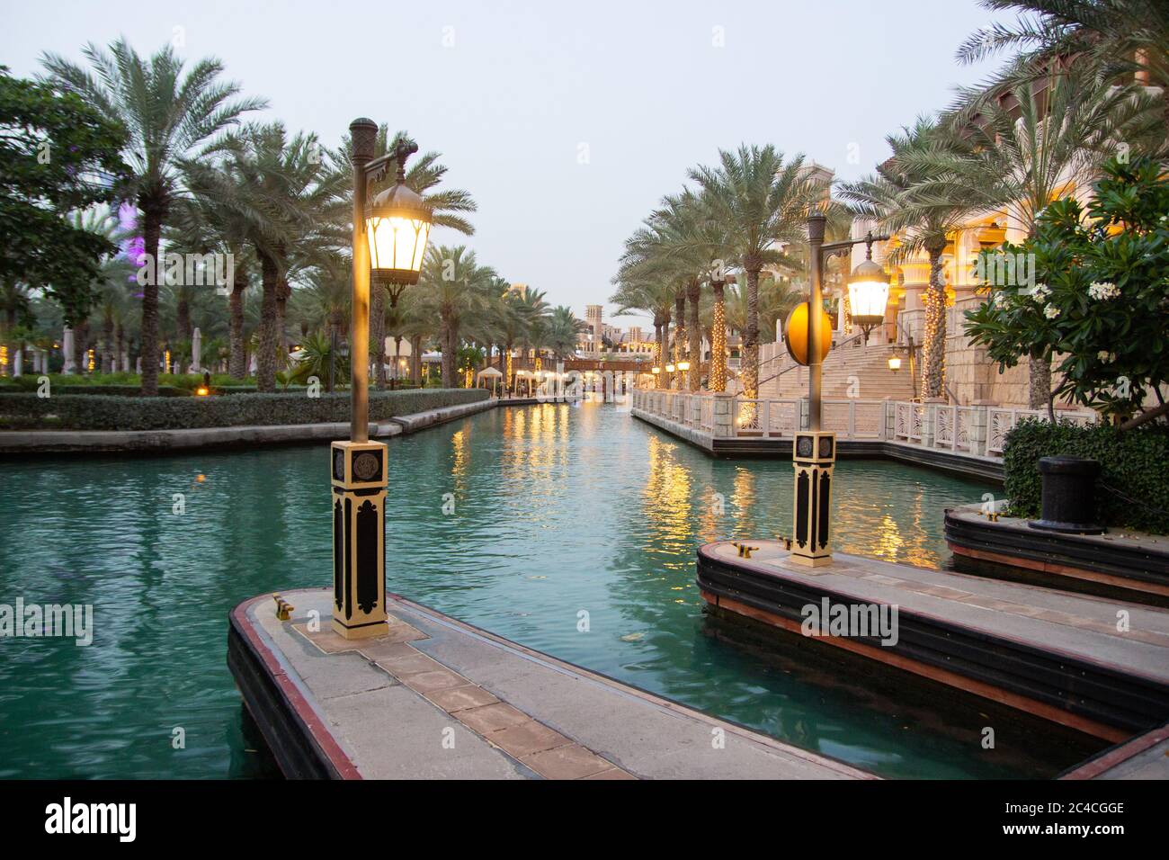 Jumeria Al Qasr resort at Dubai Stock Photo