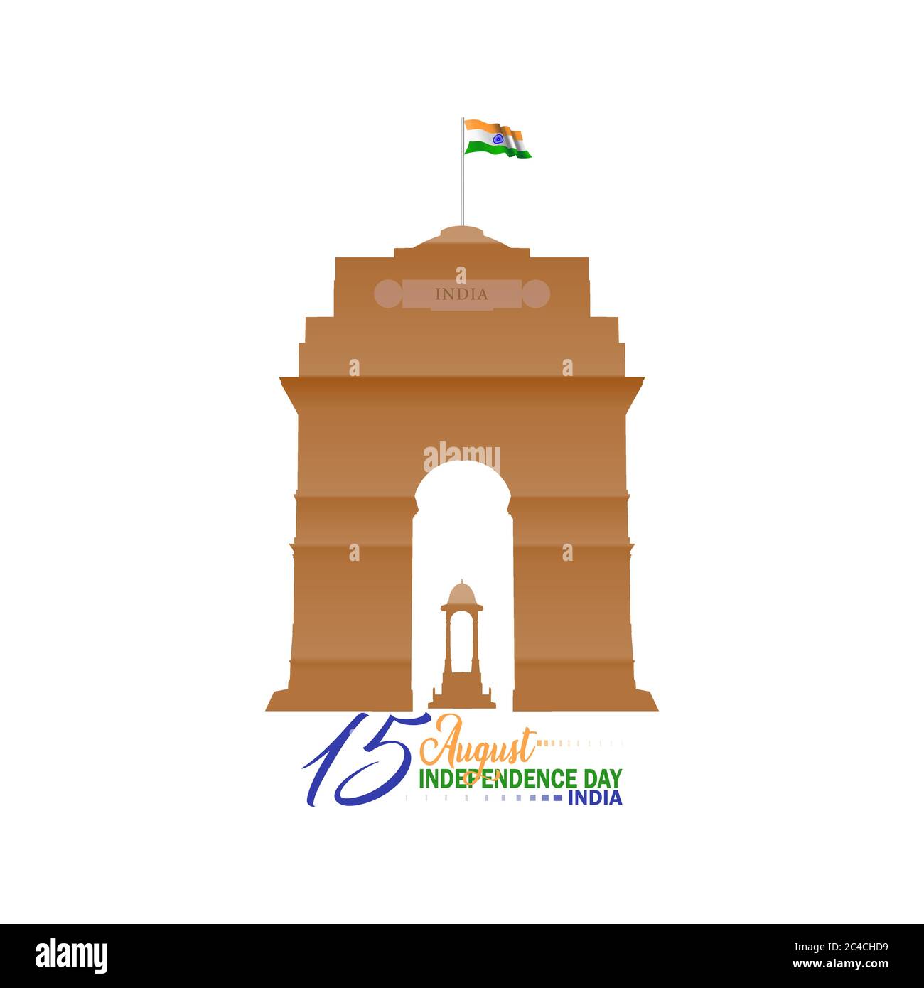 Independence day india red fort Cut Out Stock Images & Pictures - Alamy