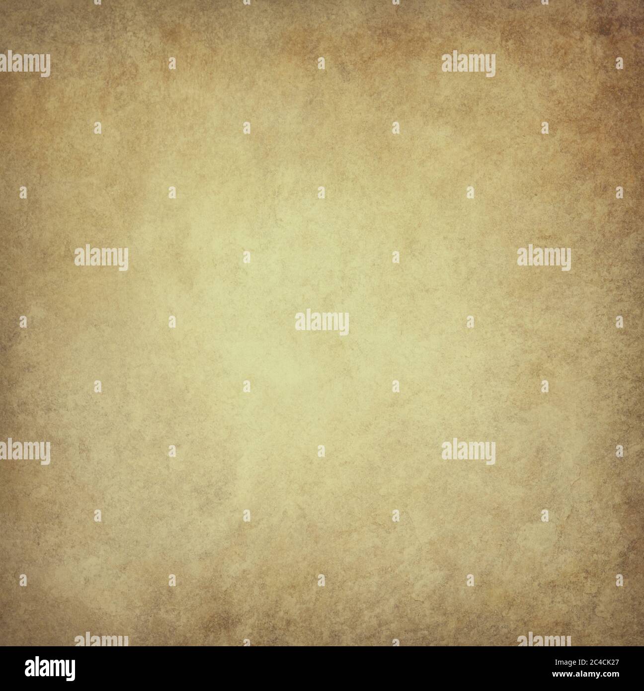 old brown parchment paper background with yellowed vintage grunge
