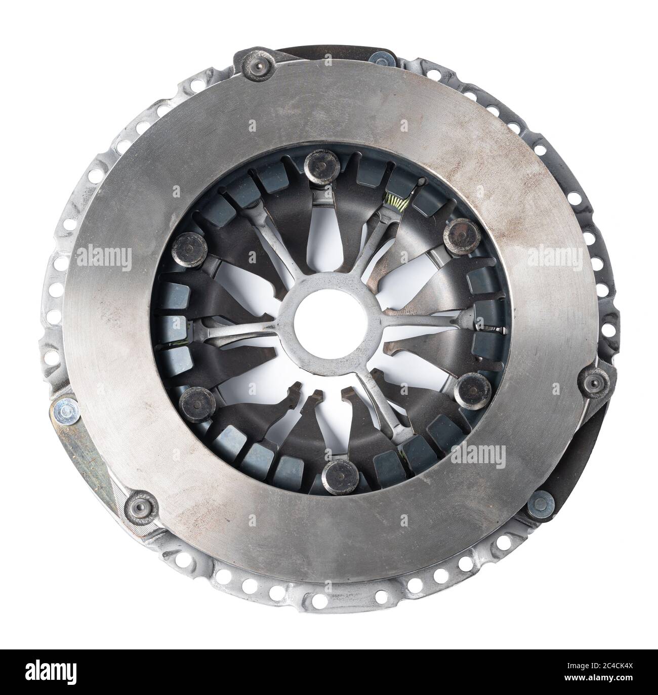 9 Am Clutch in White main image 1