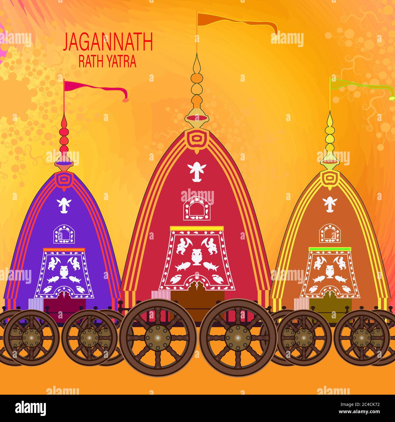 Rath yatra decoration Stock Vector Images Alamy