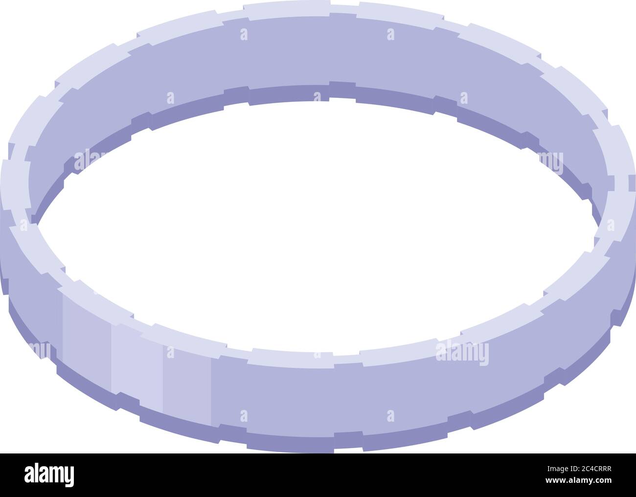 Silver ring icon, isometric style Stock Vector Image & Art - Alamy
