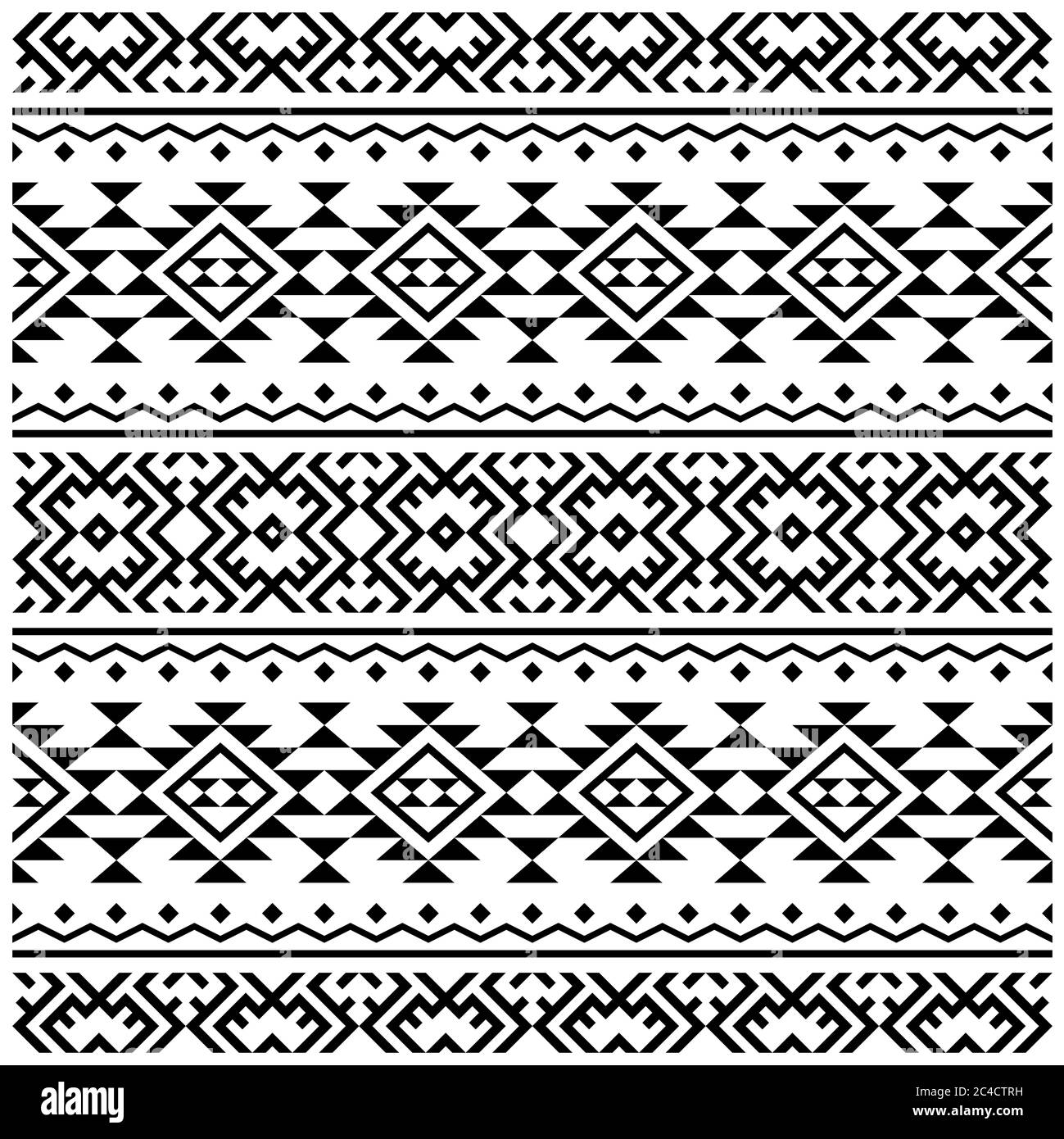 Traditional Seamless Ethnic Pattern background design in aztec, tribal ...