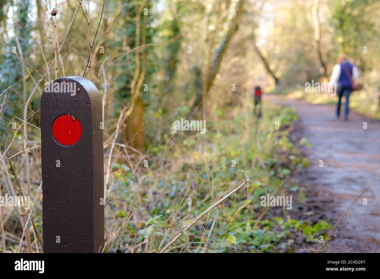 Integral Reflector Roadside Reflective Bollard High Resolution Stock Photography and ...