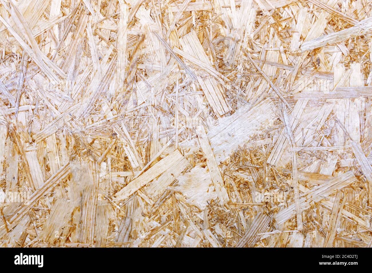 Construction materials made of chipboard. OSB wood panel made of ...
