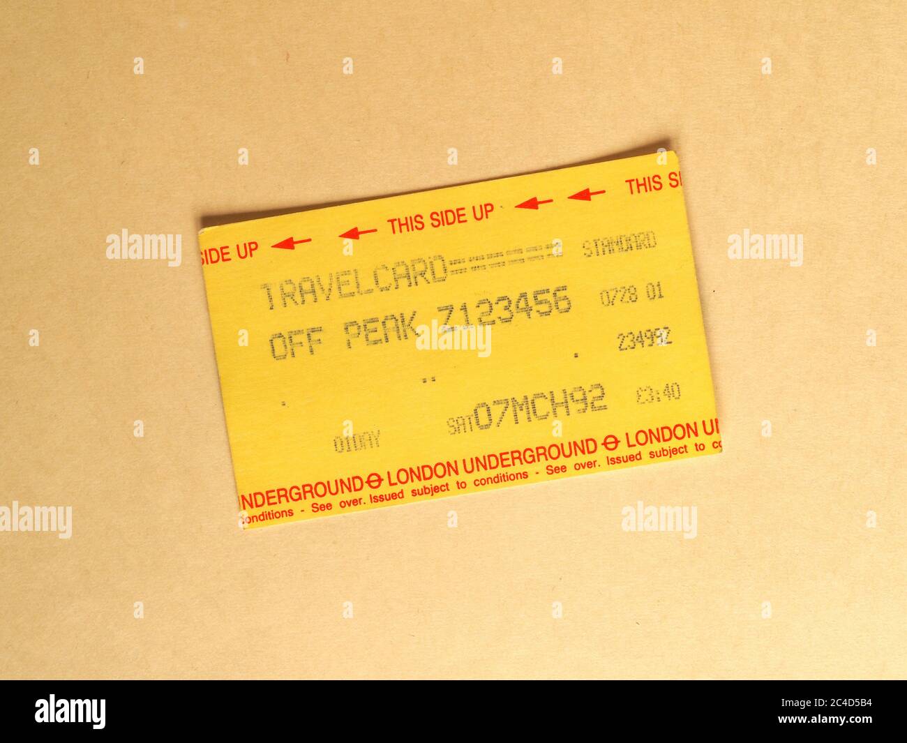 LONDON, UK CIRCA JUNE 2020 Vintage London Underground (aka The Tube