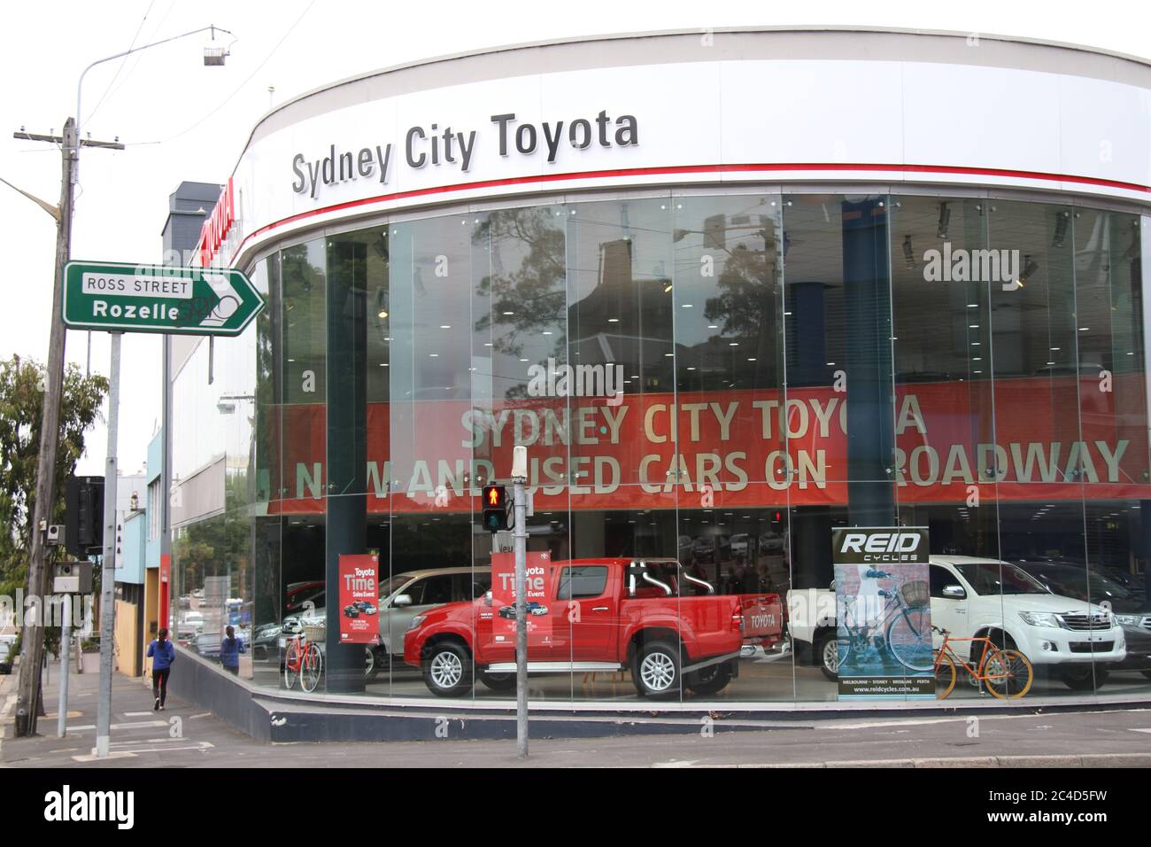 Sydney City Toyota, which is the largest Toyota dealership in Sydney