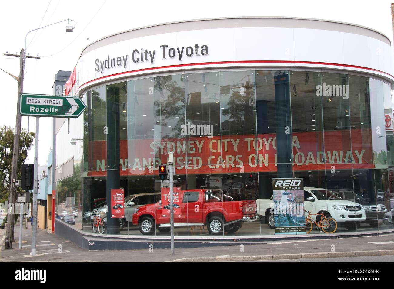 Sydney City Toyota, which is the largest Toyota dealership in Sydney
