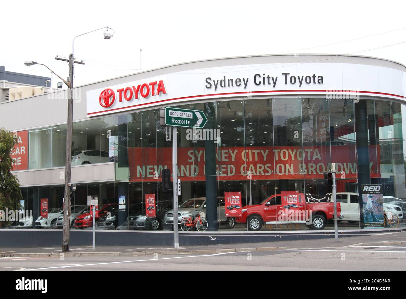 Sydney City Toyota, which is the largest Toyota dealership in Sydney
