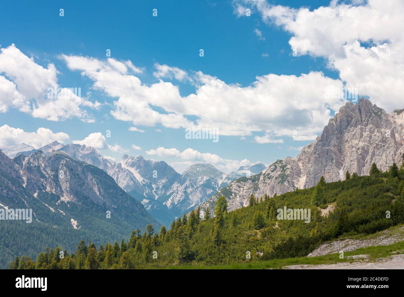 The Dolomite Mountains in Italy Stock Photo - Alamy
