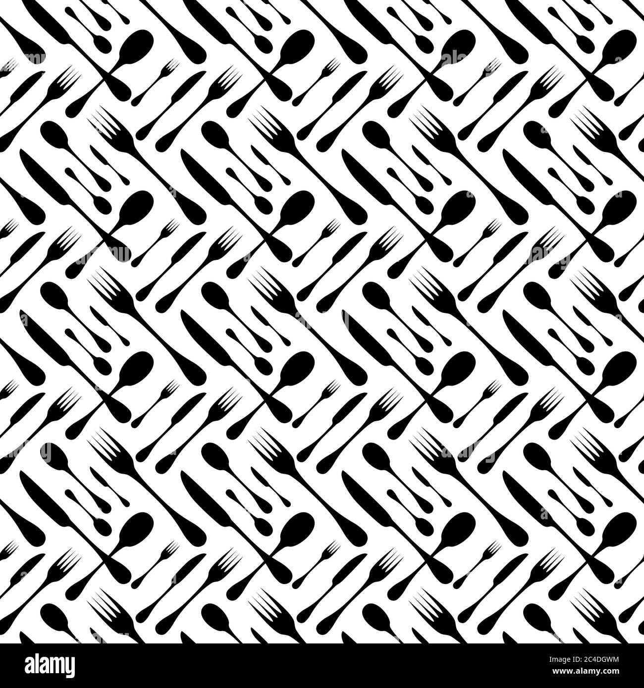 Lunch invitation illustration Cut Out Stock Images & Pictures - Alamy