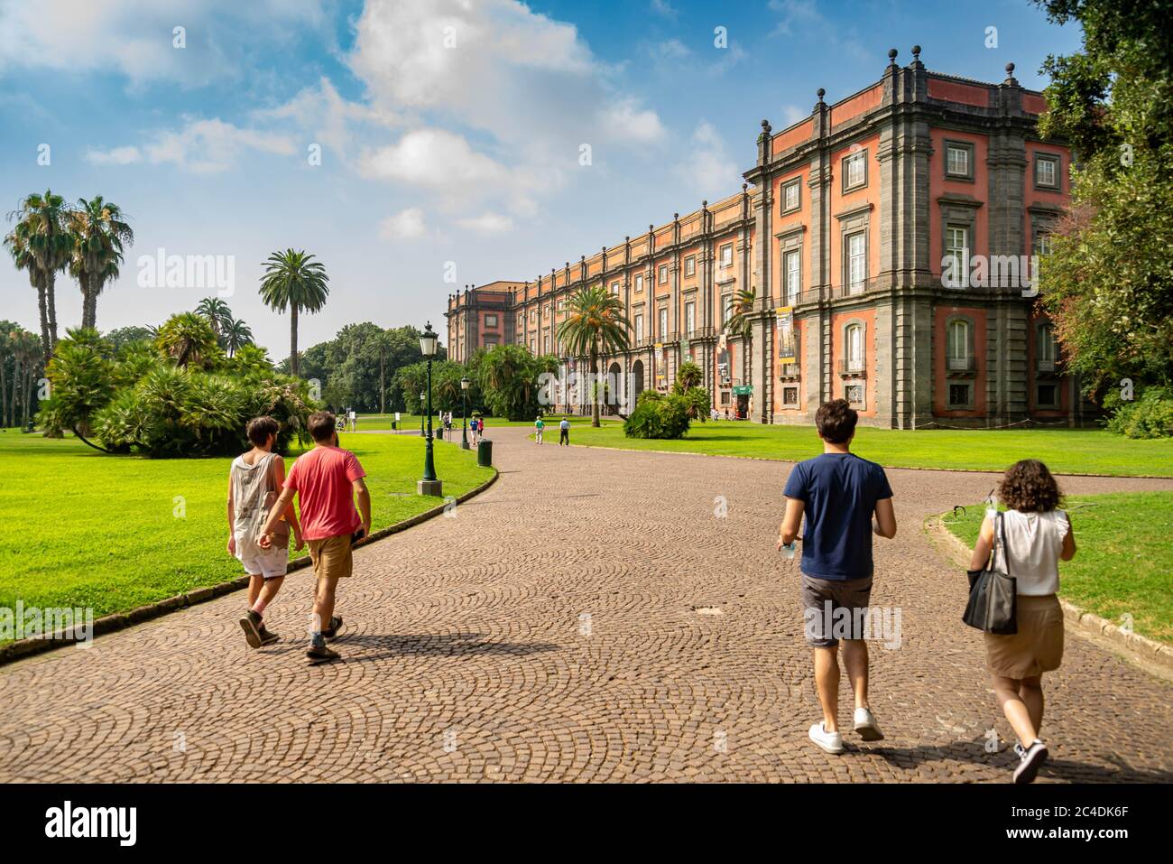 Capodimonte Museum located in Bourbon Palace of Capodimonte ,one of the