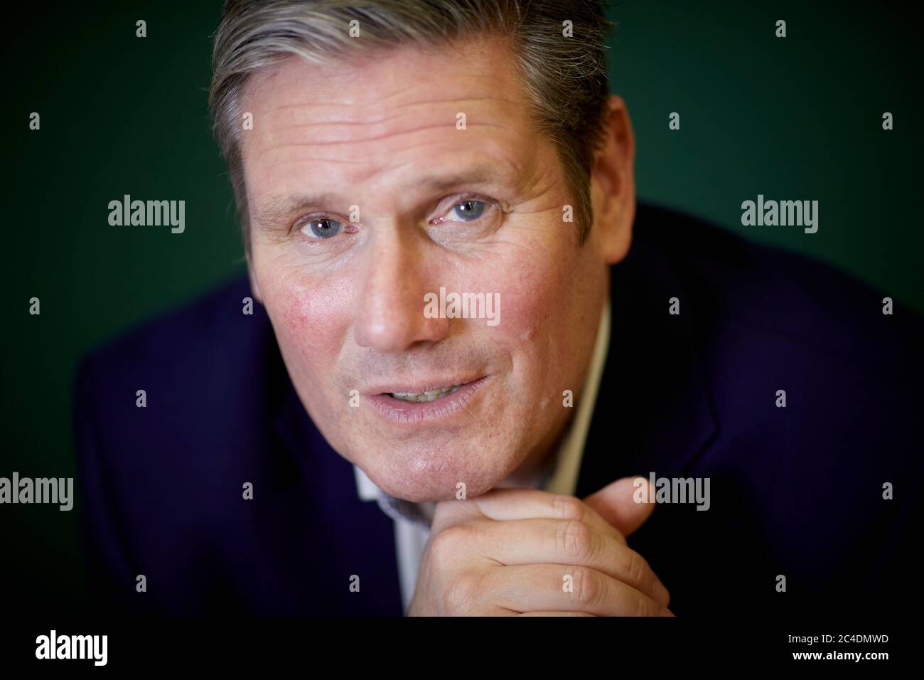Labour leadership contender Sir Keir Starmer in Manchester Stock Photo
