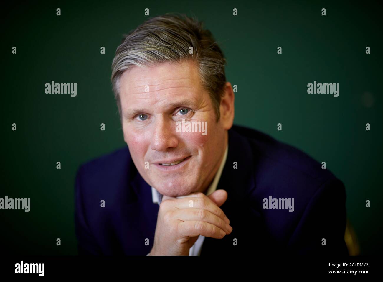 Labour leadership contender Sir Keir Starmer in Manchester Stock Photo