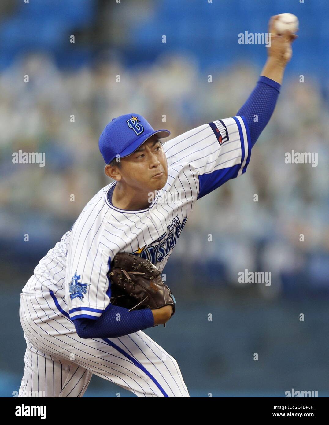 Japan. 26th June 2020. Shota Imanaga of the DeNA BayStars pitches ...