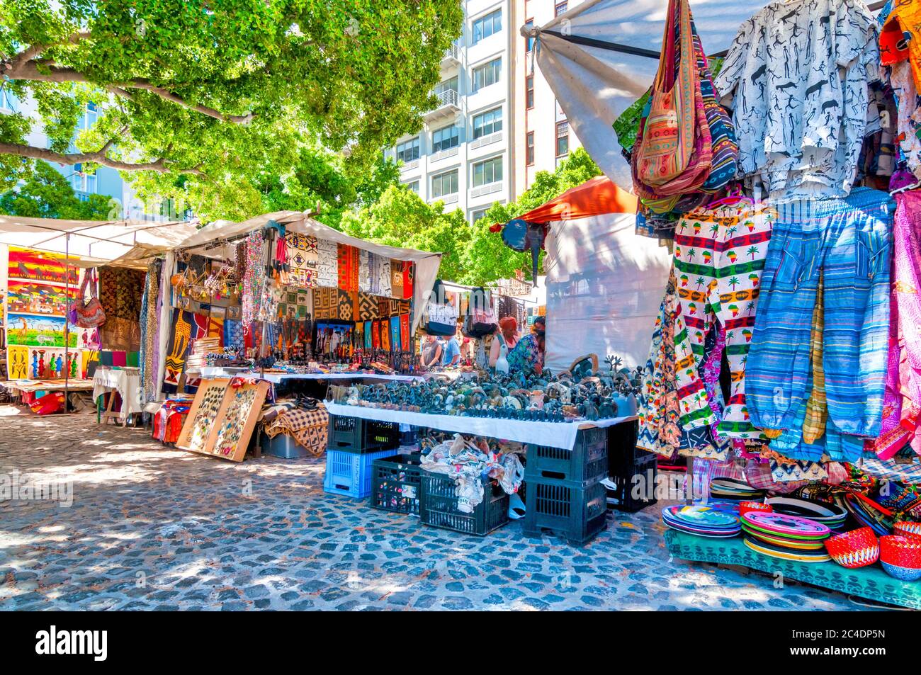 Greenmarket Square is a historical square in the centre of old Cape Town,  South Africa Stock Photo - Alamy