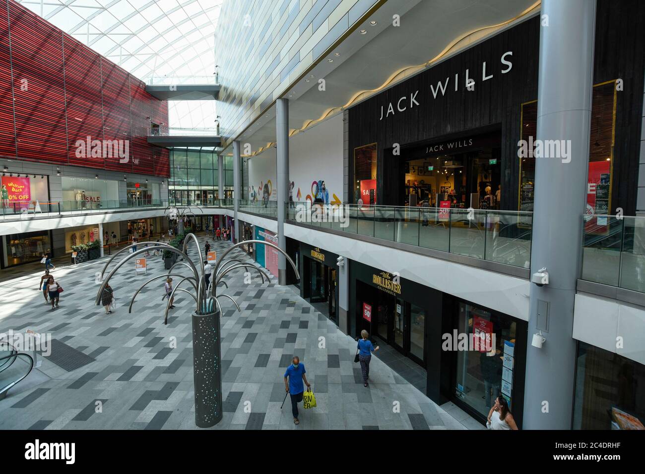 Intu watford shopping centre extension hires stock photography and