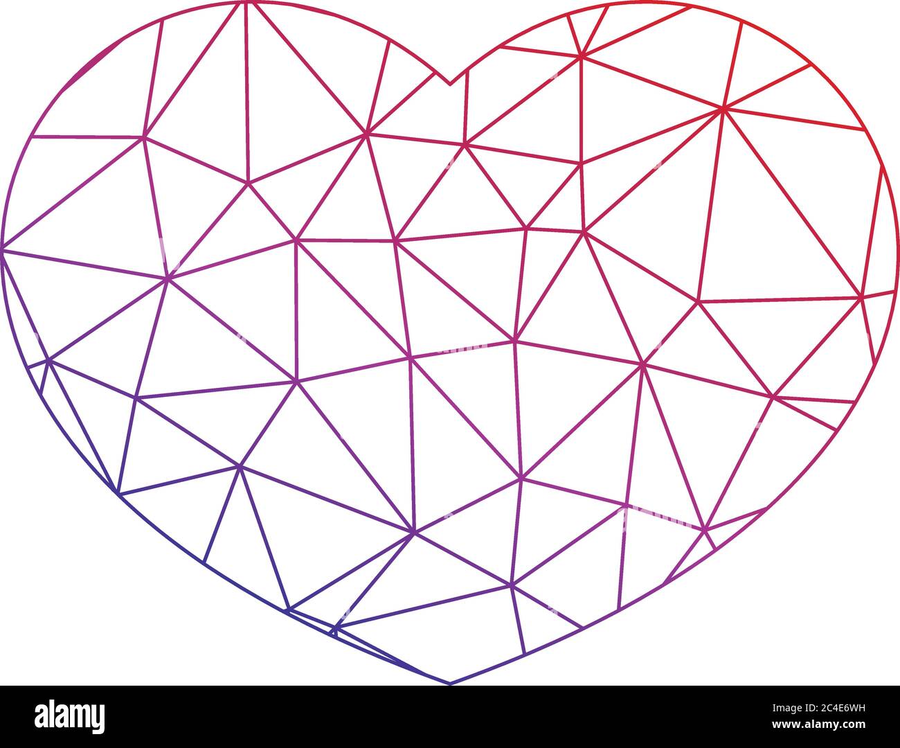 Triangle Heart Icon Hi Res Stock Photography And Images Page 11 Alamy