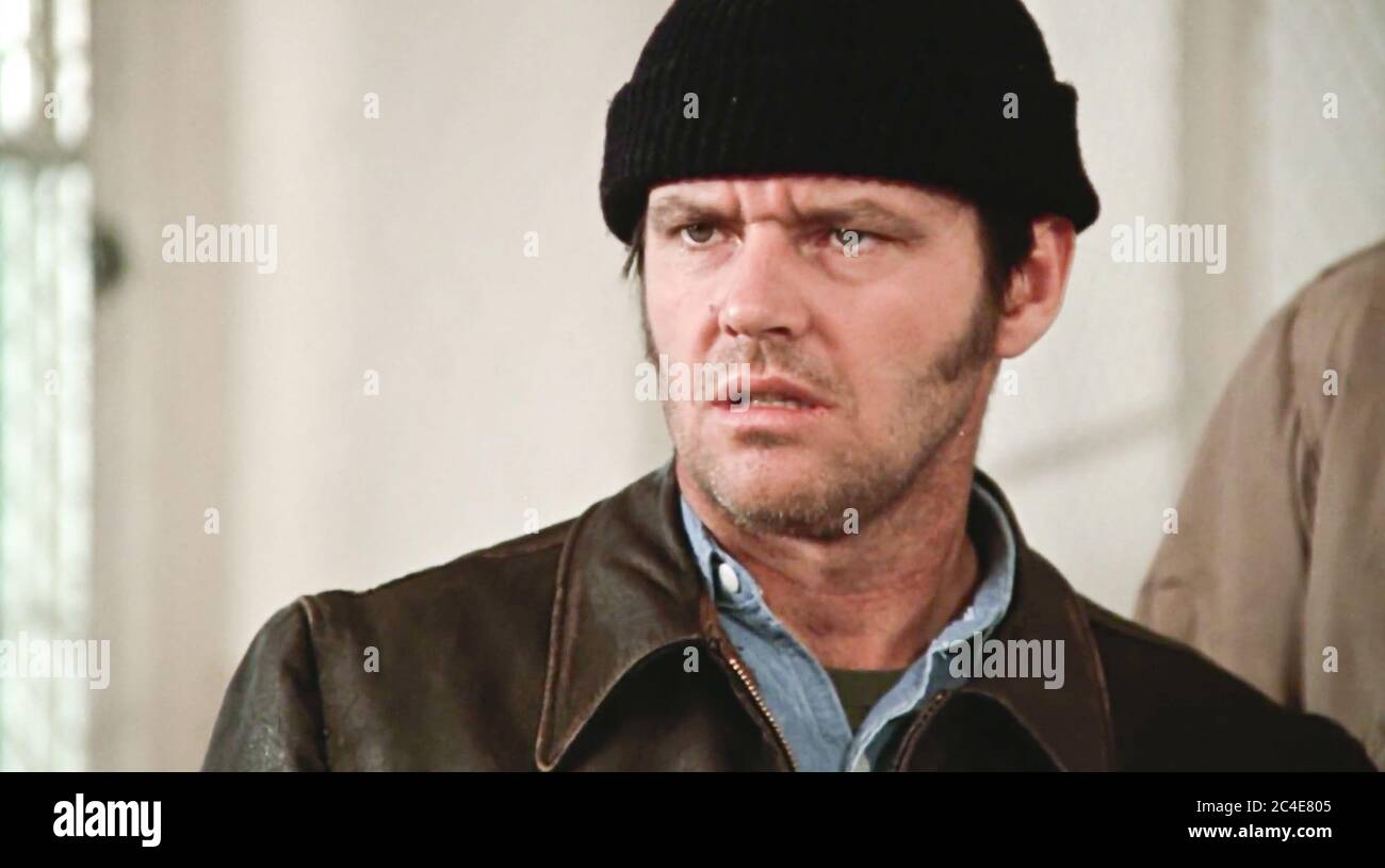 Jack Nicholson in 'One Flew Over the Cuckoos Nest' Stock Photo - Alamy