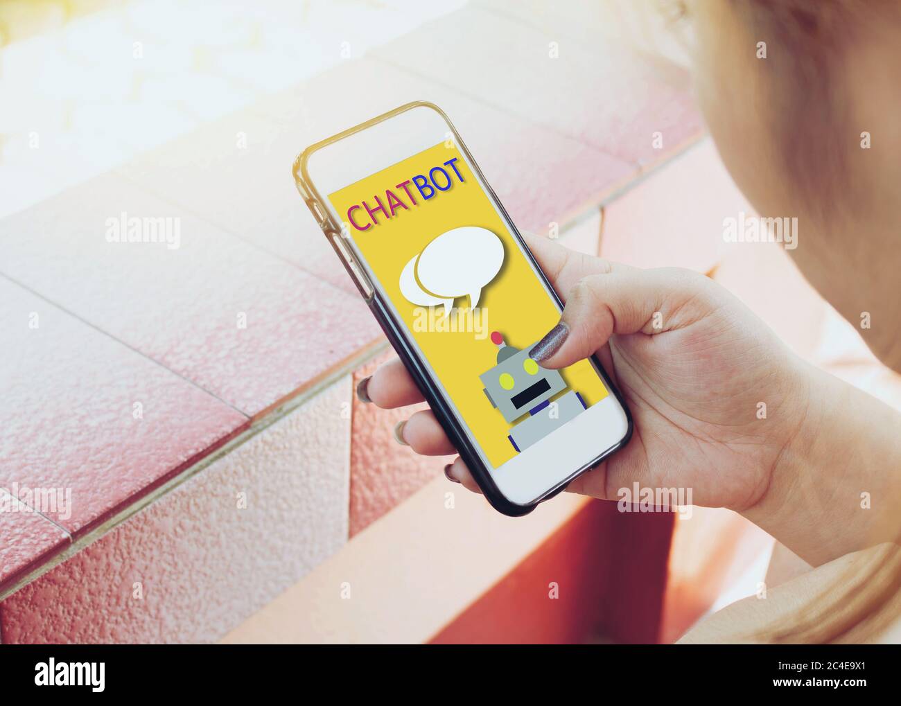 Mobile phone and internet communication machine hi-res stock ...