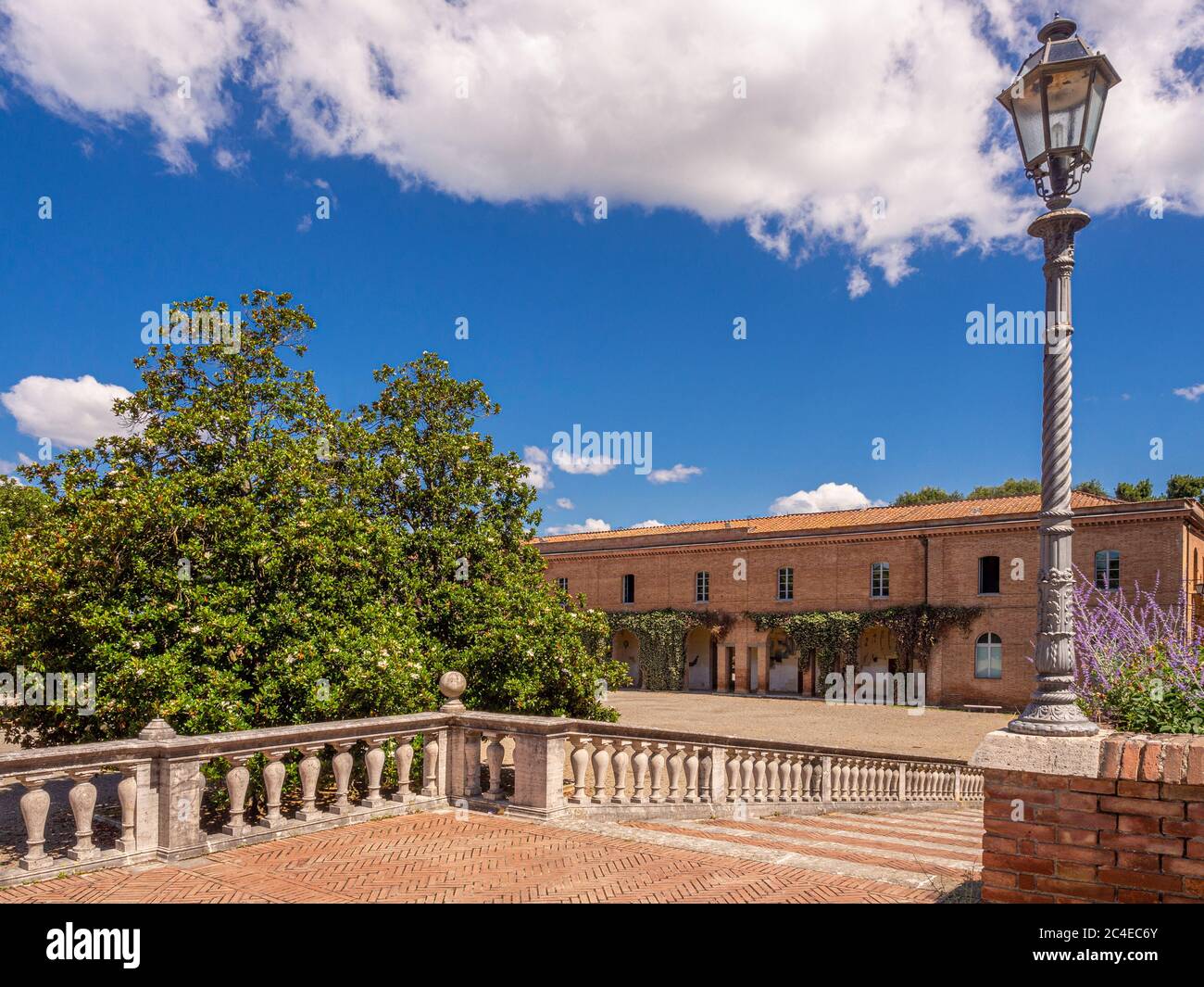 The Medici Fortress, now home to National Academy of Jazz, Siena. Tuscany, Italy. Stock Photo