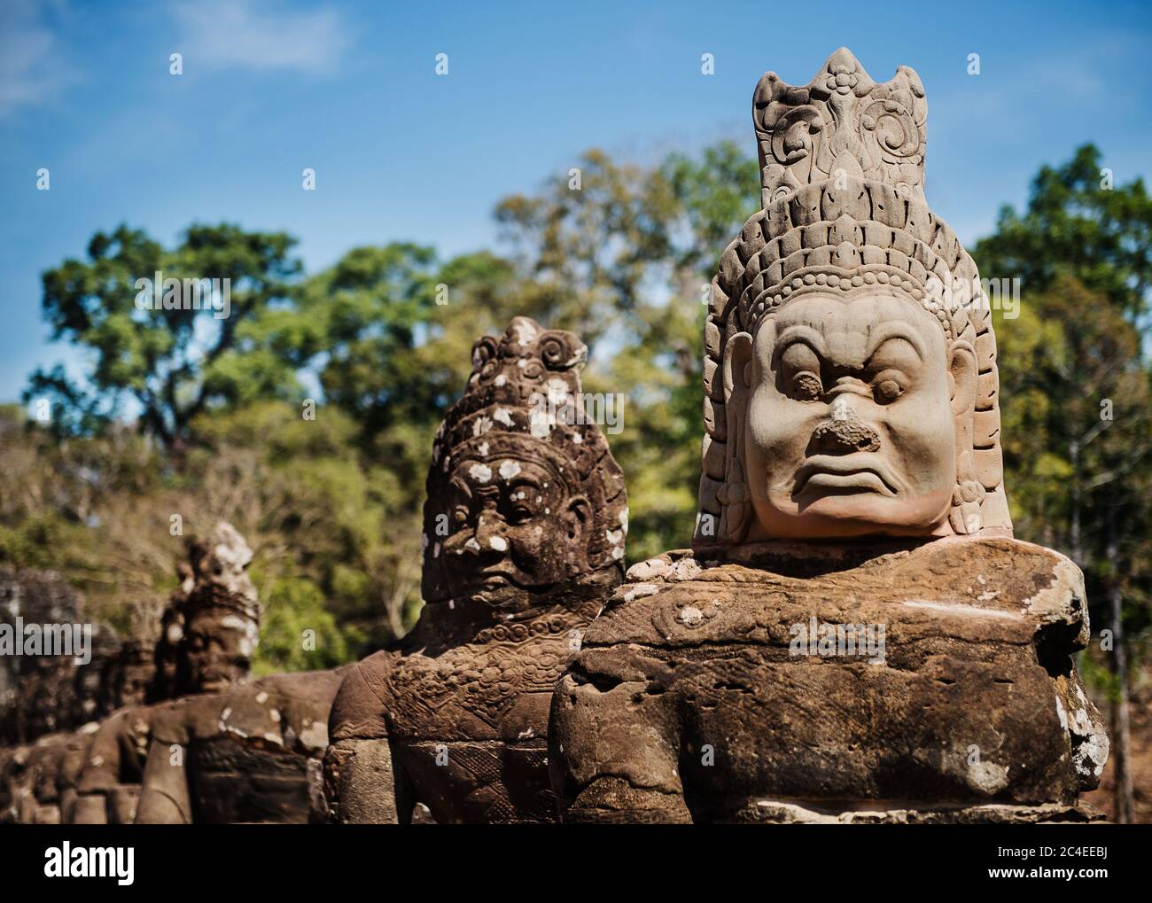 Angkor wat, Siem Reap, cambodia, Southeast Asia Stock Photo