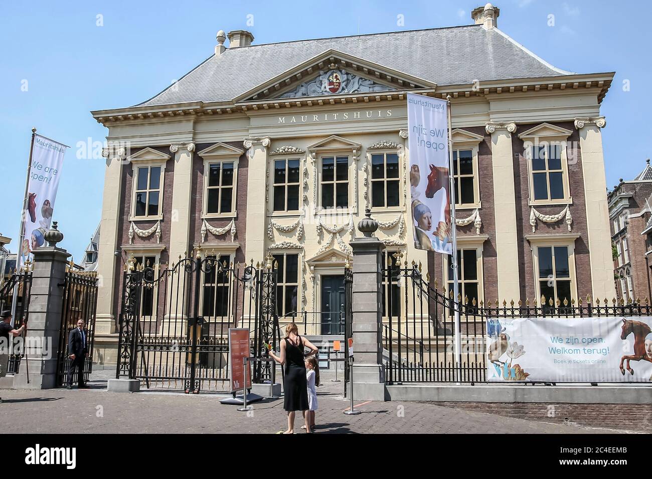 Den Haag, Netherlands. 26th June, 2020. DEN HAAG, 26-06-2020, Dutchnews, Overheidscollectie van 841 kunstobjecten, met werken van Rembrandt, Vermeer en Holbein de Jongere. Adres: Plein 29, 2511 CS Den Haag Credit: Pro Shots/Alamy Live News Stock Photo