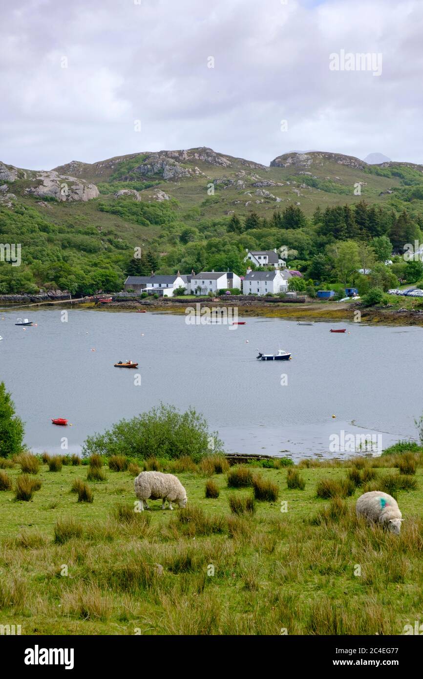 Gairloch Wester Ross Highland Scotland Stock Photo Alamy
