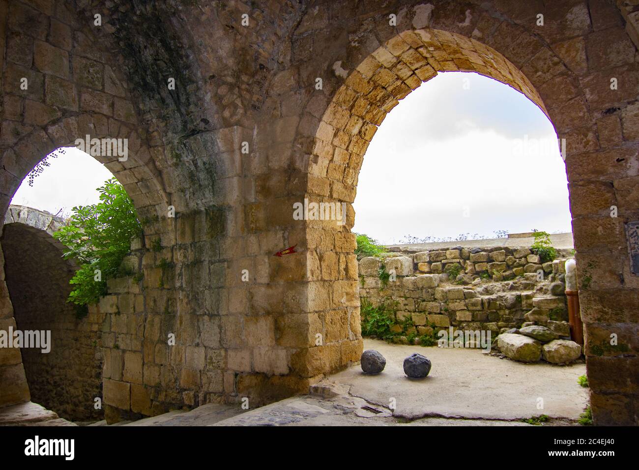 Markab Pyramid Marqab tower hi-res stock photography and images - Alamy