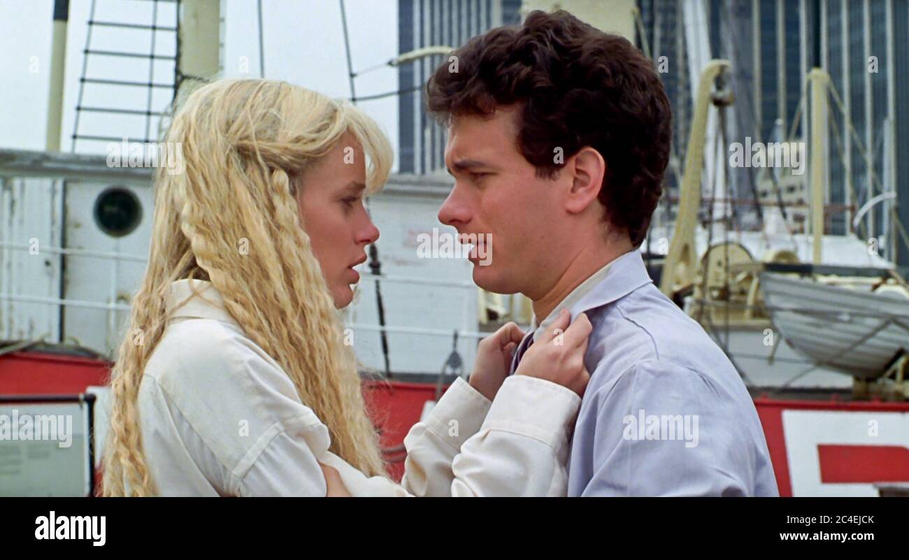 USA. Tom Hanks and Daryl Hannah in a scene from ©Buena Vista Pictures ...