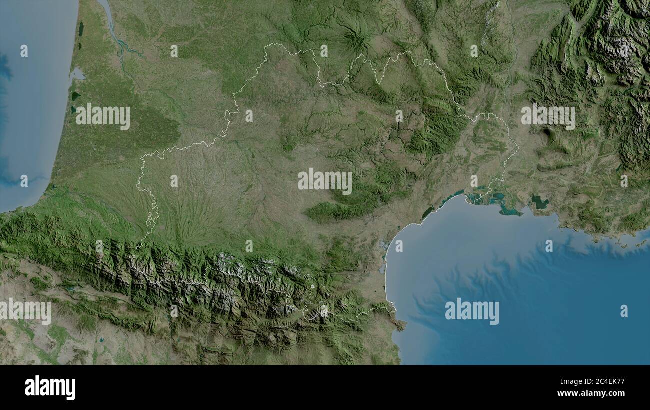 Satellite view of paris map hi-res stock photography and images - Alamy