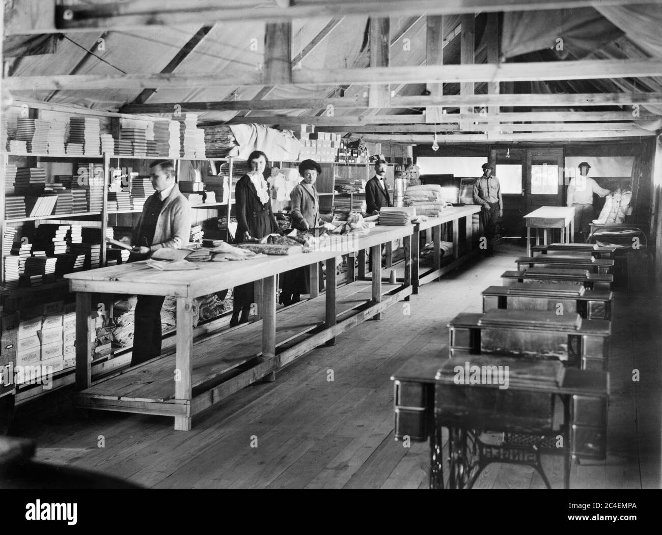 Supply Department, American Red Cross Headquarters, Tulsa, Oklahoma