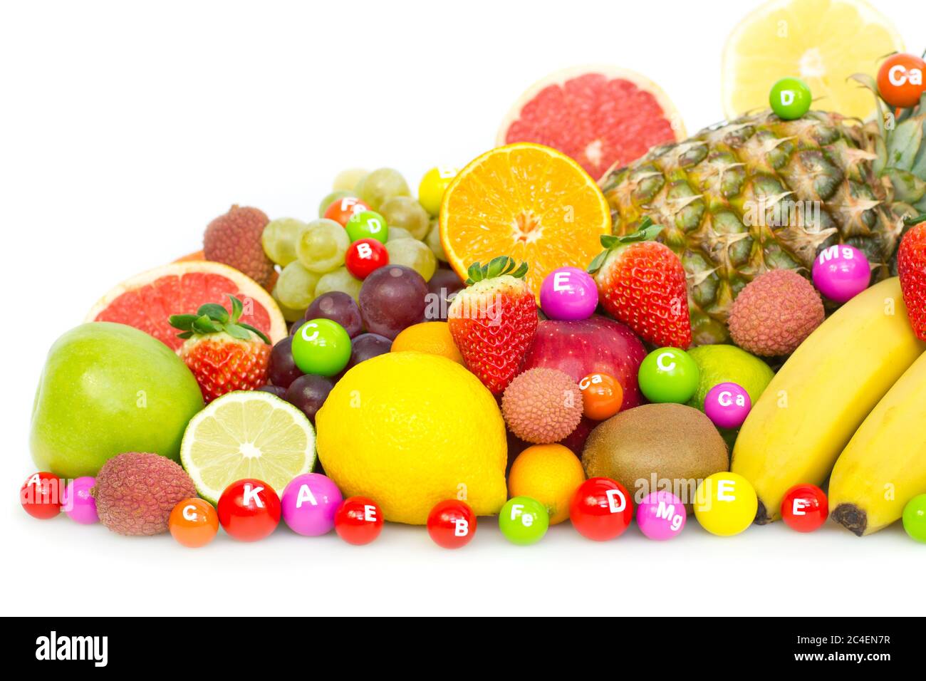 Fresh organic fruits Stock Photo Alamy