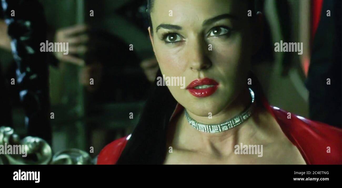 USA. Monica Bellucci in a scene from the ©Warner Bros film The Matrix Revolutions (2003). Plot