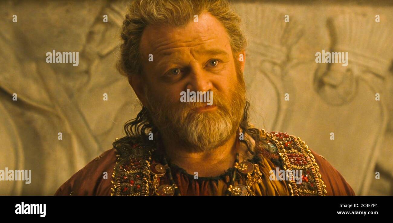 USA. Brendan Gleeson in a scene from the ©Warner Bros film : Troy (2004 ...