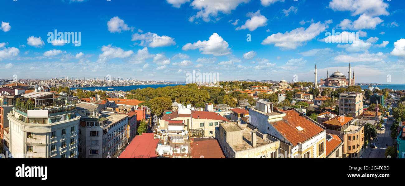 Hagia sophia exterior aerial hi-res stock photography and images - Alamy