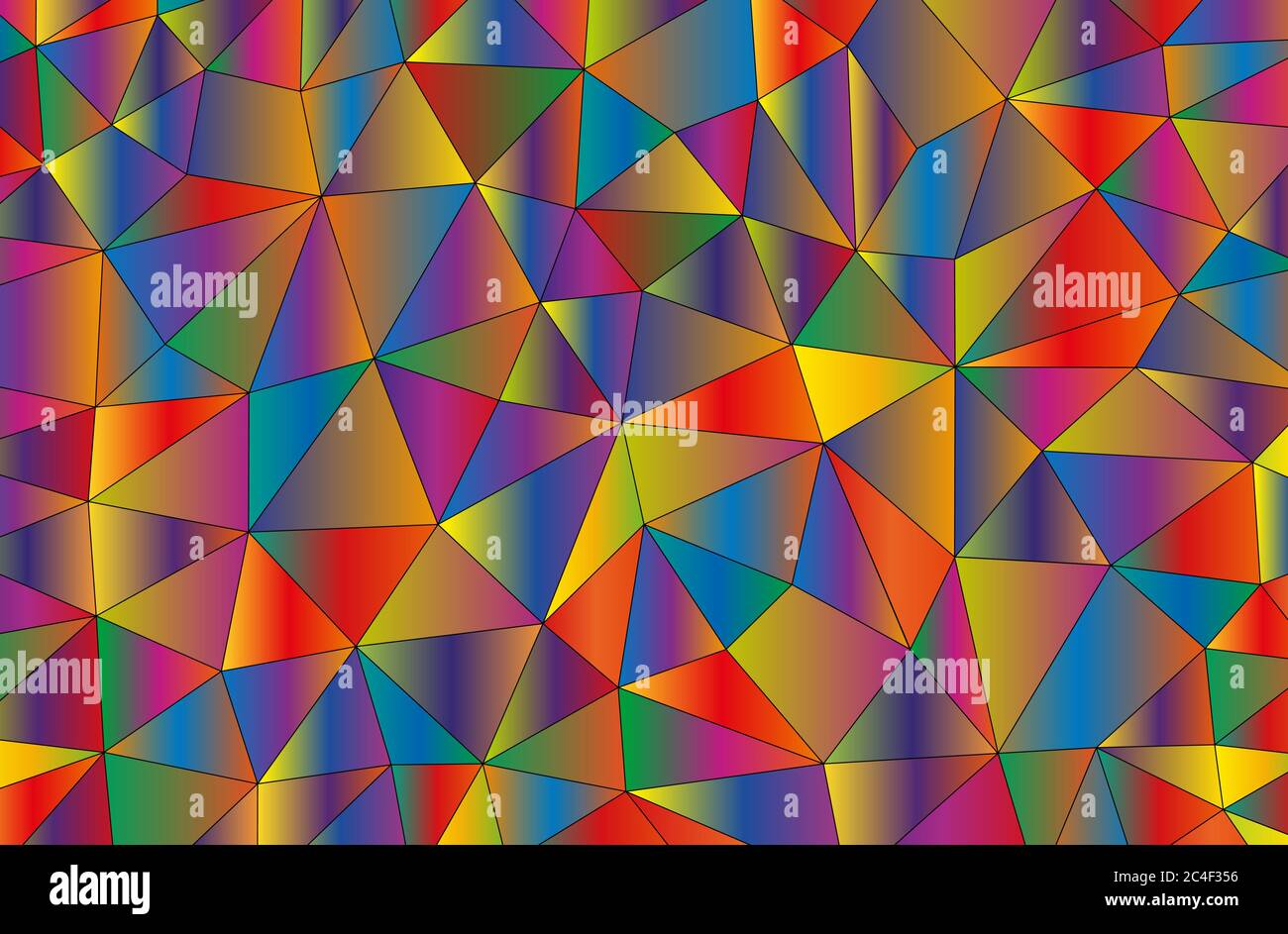 polygonal abstract background consisting of triangles Stock Vector