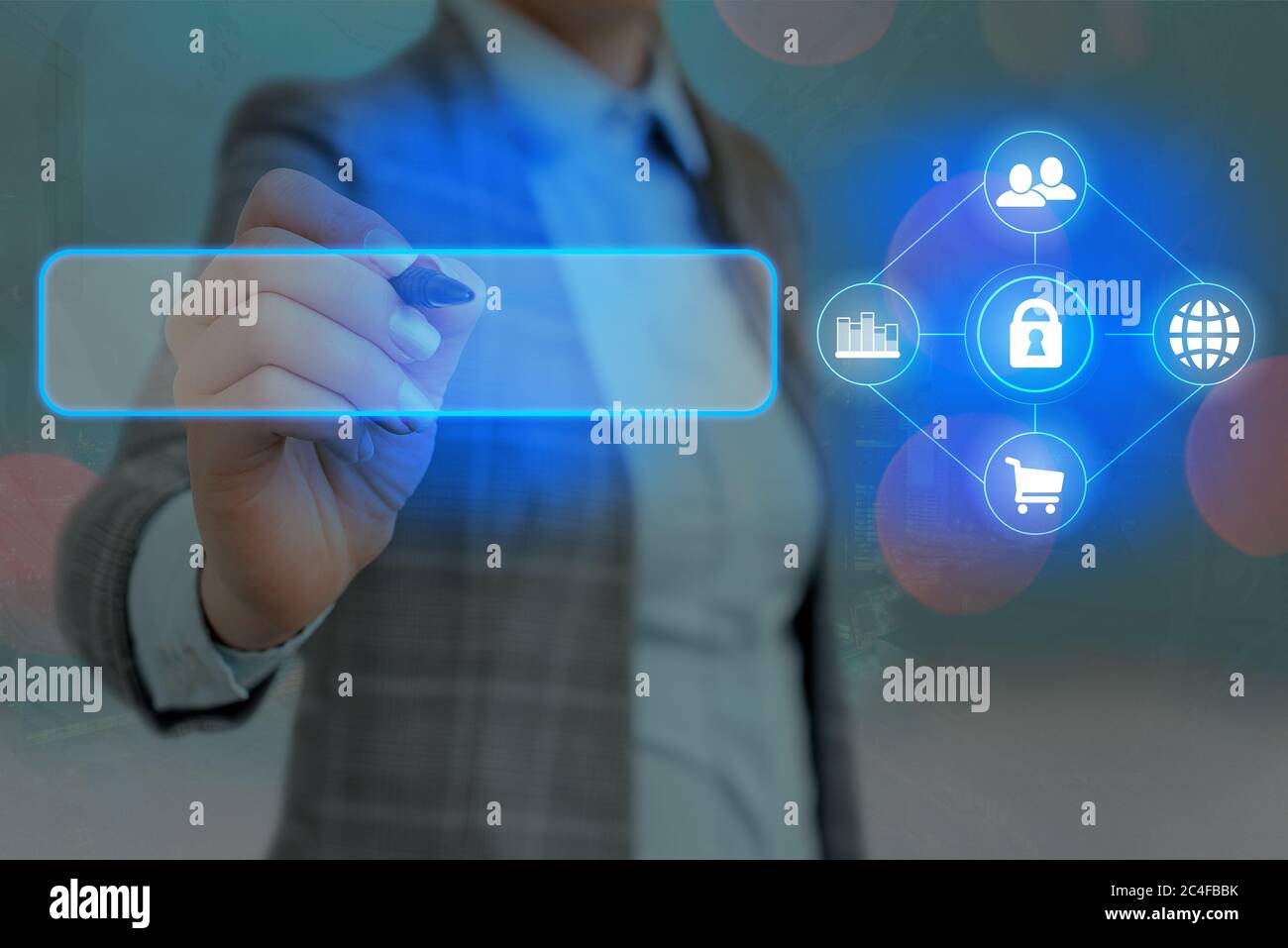 Information Digital Technology Network Connection Infographic Elements ...