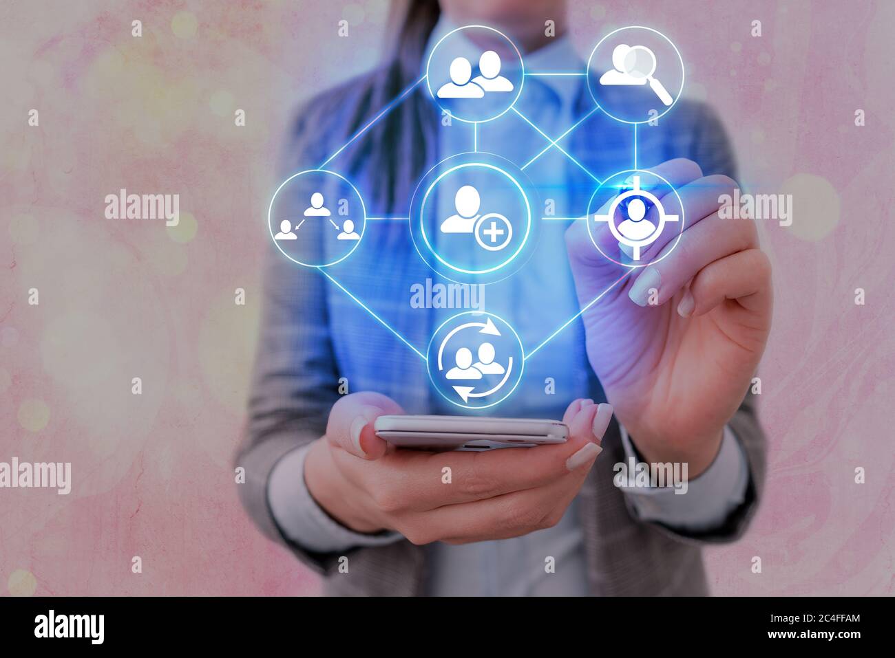 Information Digital Technology Network Connection Infographic Elements ...